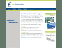 Tablet Screenshot of piezoinnovations.com